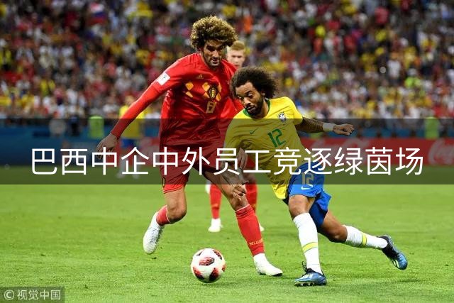 巴西中企中外员工竞逐绿茵场